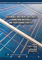 Sustainable and Energy Materials, Engineering Materials and their Characteristics