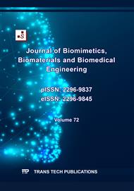 Journal of Biomimetics, Biomaterials and Biomedical Engineering Vol. 72