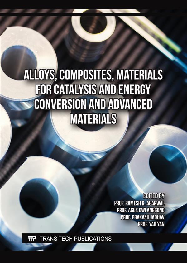 Alloys, Composites, Materials for Catalysis and Energy Conversion and Advanced Materials