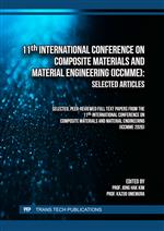 11th International Conference on Composite Materials and Material Engineering (ICCMME): selected articles