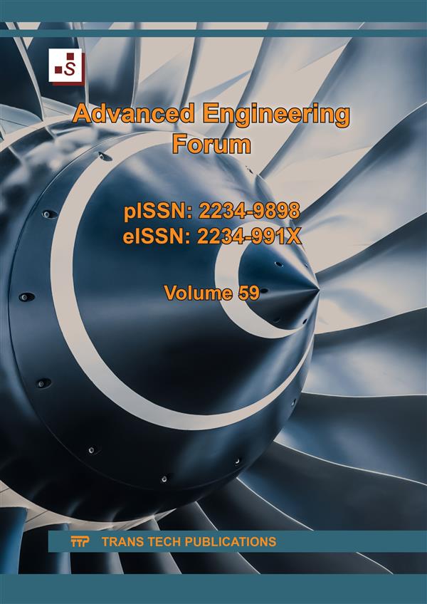 Advanced Engineering Forum Vol. 59