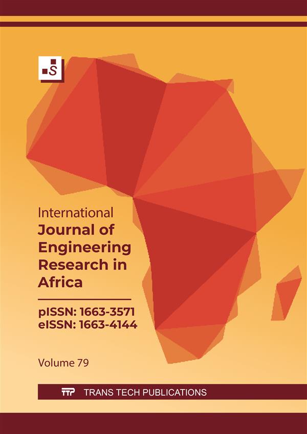 International Journal of Engineering Research in Africa Vol. 79