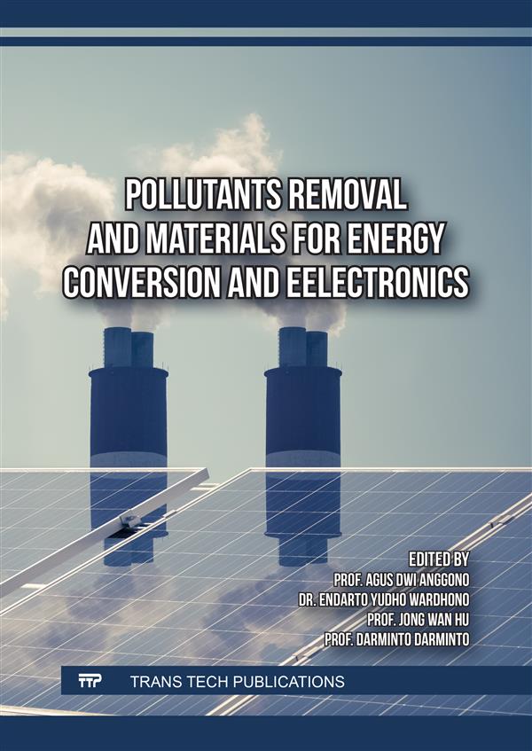 Pollutants Removal and Materials for Energy Conversion and Electronics
