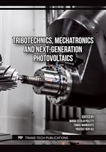 Tribotechnics, Mechatronics and Next-Generation Photovoltaics
