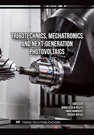 Tribotechnics, Mechatronics and Next-Generation Photovoltaics