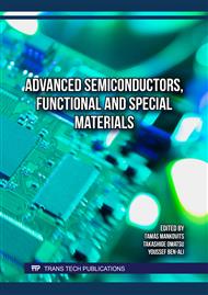 Advanced Semiconductors, Functional and Special Materials