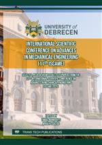International Scientific Conference on Advances in Mechanical Engineering (11th ISCAME)