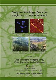 Biohydrometallurgy: From the Single Cell to the Environment