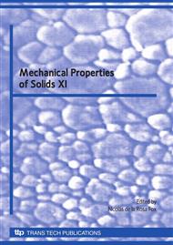 Mechanical Properties of Solids XI