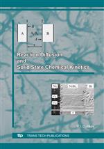 Reaction Diffusion and Solid State Chemical Kinetics | Book ...