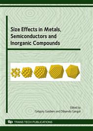 Size Effects in Metals, Semiconductors and Inorganic Compounds