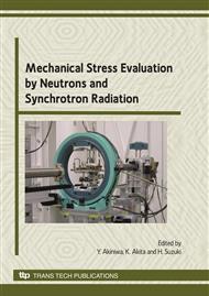 Mechanical Stress Evaluation by Neutrons and Synchrotron Radiation