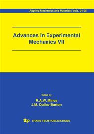 Advances in Experimental Mechanics VII