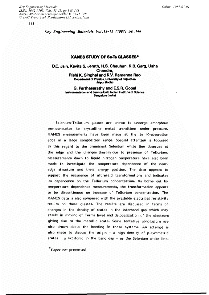 XANES Study of Se-Te Glasses