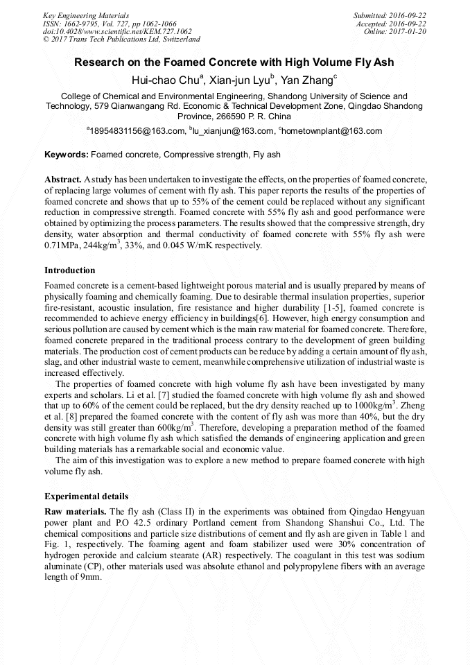 Benefits of fly ash in concrete image