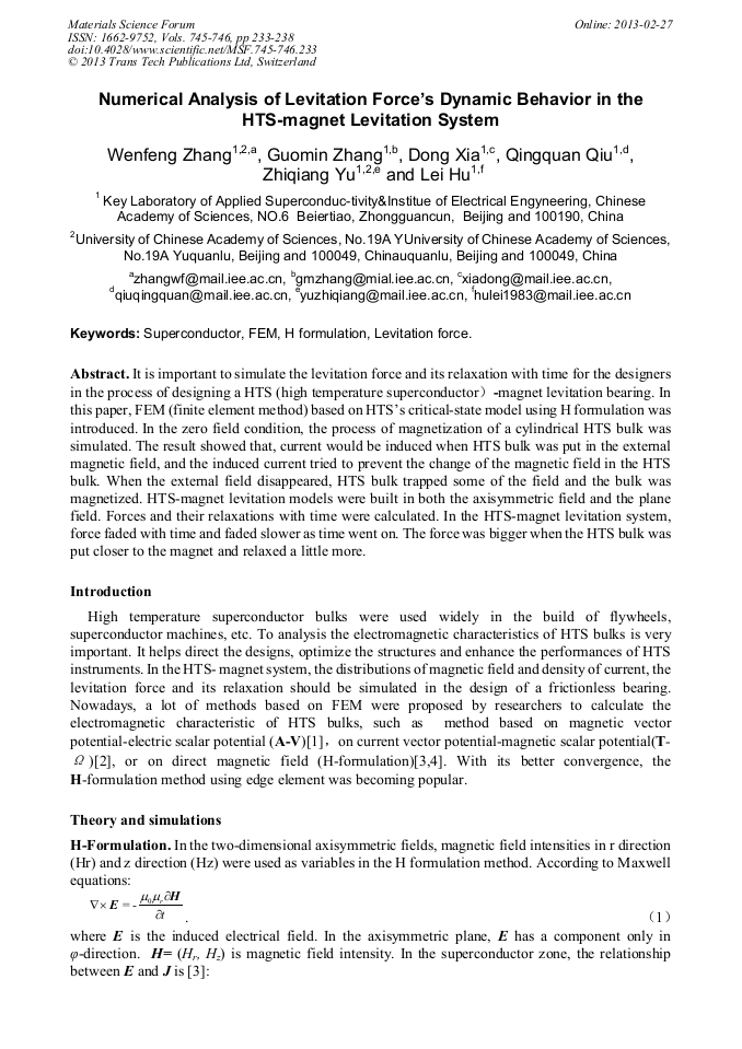 Levitation theory picture