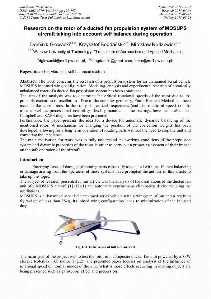 Ducted Fan Design Volume 1 Pdf